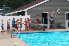 pool diving board